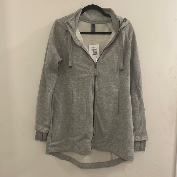 Mondetta Grey Long Fleece Jacket - Picture 1 of 5